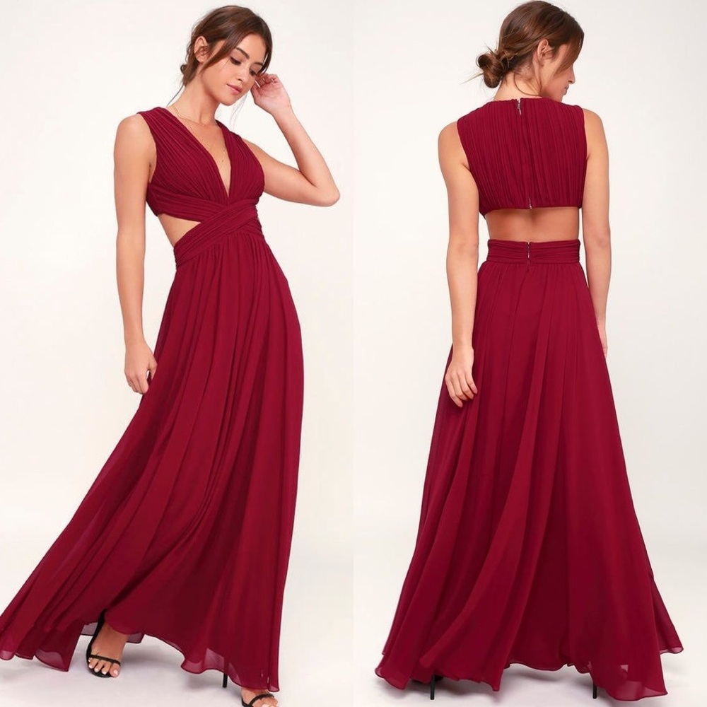 Vivid Imagination Cutout Dress